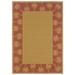 Oriental Weavers of America Solor Border Indoor/Outdoor Polypropylene Rug Beige