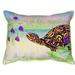 Turtle & Berries Large Indoor/Outdoor Pillow 16x20