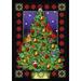 Toland Home Garden Cardinal Decorations Tree Christmas Flag Double Sided 12x18 Inch