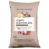 Whitney Farms Organic Planting Soil Premium Blend for In-ground Vegetable and Flower Beds 1 cu.ft.