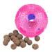 Dog Toy Ball Nontoxic Bite Resistant Toy Ball for Pet Dogs Puppy Cat Dog Pet Food Treat Feeder Chew Tooth Cleaning Ball Exercise Game IQ Training Ball