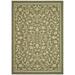 SAFAVIEH Courtyard Nanda Floral Indoor/Outdoor Area Rug 5 3 x 7 7 Olive/Natural