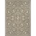 Couristan Recife Veranda Indoor / Outdoor Area Rug Champagne- Taupe 5 3 x 7 6