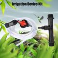 OTVIAP Irrigation Device Irrigation Fertilizer Injector Kit Garden Irrigation Device Kit G3/4 Fertilizer Injector + Switch + Filter + Water Tube