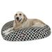 Majestic Pet | Bamboo Round Pet Bed For Dogs Removable Cover Black Large