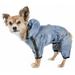 Dog Helios Torrential Shield Waterproof Multi-Adjustable Full Bodied Pet Dog Windbreaker Raincoat