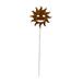 Village Wrought Iron RGS-97 Sun Rusted Garden Stake