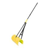 Amazing Rake Lightweight 3-in-1 Ergonomic 17 Outdoor Lawn Grabber Rake Yellow