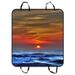 ZKGK Sunset On The Beach Dog Car Seat Cover Dog Car Seat Cushion Waterproof Hammock Seat Protector Cargo Mat for Cars SUVs and Trucks 54x60 inches