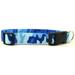 Blue Camo Dog Collar - Size - Medium