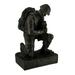 Zeckos Silent Salute Kneeling Military Soldier with Rifle In Ground Statue