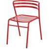 Safco CoGo Steel Stacking Chair in Red (Set of 2)