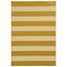 Sphinx Riviera Indoor/Outdoor Area Rug 4768K Patio Gold Lines Multi-Color 5 3 x 7 6 Rectangle