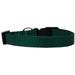 Nylon Dog Collars Durable Adjustable Snap Buckle Pick From 5 Sizes & 16 Colors (Green Large 18 to 26 inch x 1 )