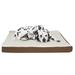 Orthopedic Sherpa Top Dog Pet Bed with Memory Foam and Removable Cover by PETMAKER