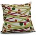 Simply Daisy Doodle Decorations Geometric Print Outdoor Pillow