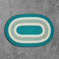 Colonial Mills Crescent - Teal 12 round