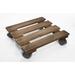 Better Homes & Gardens 12 inch Square Wood Plant Caddy
