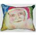 Santa Face Indoor & Outdoor Throw Pillow 20 x 24 in.