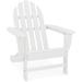 Hanover Classic All-Weather Adirondack Chair in White