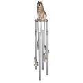 StealStreet SS-G-41857 Round Top Wolf Hanging Porch Garden Decoration Wind Chime