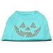 Jack O Lantern Rhinestone Shirts Aqua L (14)