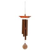 Woodstock Wind Chimes Signature Collection Woodstock Amber Chime 20 Bronze Wind Chime WABR