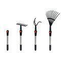 Zenport J0016-K1 Garden Multi Tool Bundle Cultivator & Rake Garden Multi Tool