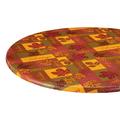 Falling Leaves Blessings Elasticized Table Cover 45 - 56 dia. Round