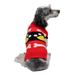 RWB Pet Bones and Paws Holiday Dog Sweater Red