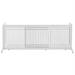 Richell USA 94157 Freestanding Pet Gate Large - Origami White