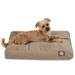 Majestic Pet | Villa Velvet Rectangle Pet Bed For Dogs Removable Cover Pearl Extra Large