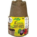 Jiffy JP406 Seed Starting Peat Pot 4