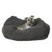K&H Pet Products Cuddle Cube Dog Bed Large Gray