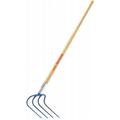 Ames 60in. Handle Four 10in. Curved Tine Manure Fork 1806100