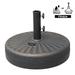 Westin Outdoor Plastic Umbrella Base Weight for Patio Umbrella Water or Sand Fillable Bronze