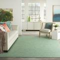 Nourison Positano Indoor/Outdoor Blue/Green 8 x 10 Area Rug (8x10)