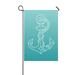 MYPOP Anchor Art Design Garden Flag 28x40 inches Outdoor Celebrating Holidays Decor