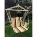 Colorful Indoor Outdoor Hanging rope hammock chair swing seat Multi-color stand is not include