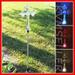 4 Pack Solar Powered Cross Garden Yard Stake Pathway Lawn Patio LED Sun Power