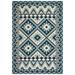 SAFAVIEH Veranda Johann Southwestern Indoor/Outdoor Area Rug 4 x 5 7 Turquoise/Blue