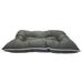 Precious Tails Co-Pilot Waterproof Dog Bed Grey Large 36 L x 27 W x 5.5 H