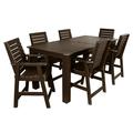Highwood 7pc Weatherly Rectangular Dining Set - 42 x 72 Counter Height Table