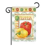 Breeze Decor BD-VG-G-117040-IP-BO-DS02-US Bell Pepper Food - Everyday Vegetable Impressions Decorative Vertical Garden Flag - 13 x 18.5 in.