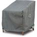 Summerset Shield Platinum 3-Layer Water Resistant Outdoor Club Chair Cover - 37x35 Grey Melange