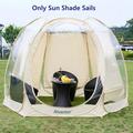 Alvantor Gazebo Accessories Privacy Curtain Sun Shade For Gazebo