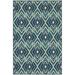 Oriental Weavers of America Cordova Geometric Indoor/Outdoor Polypropylene Rug Navy