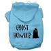 Halloween Pet Dog Cat Hoodie Screen Printed Ghost Hunter