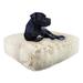 Bessie and Barnie Blondie Luxury Shag Extra Plush Faux Fur Rectangle Pet/Dog Bed