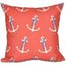 Simply Daisy 16 x 16 Anchor Whimsy Geometric Print Outdoor Pillow